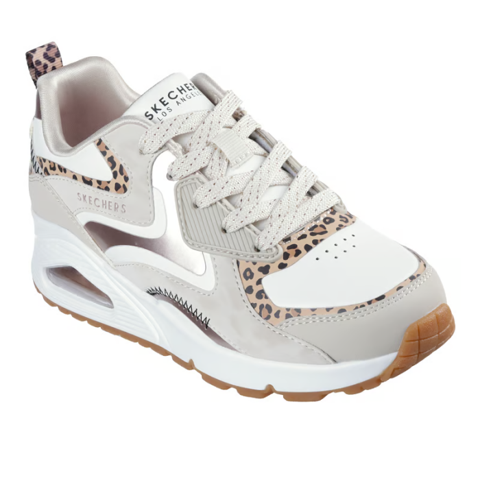 Skechers Girls' Leopard Surge Shoe 310344L