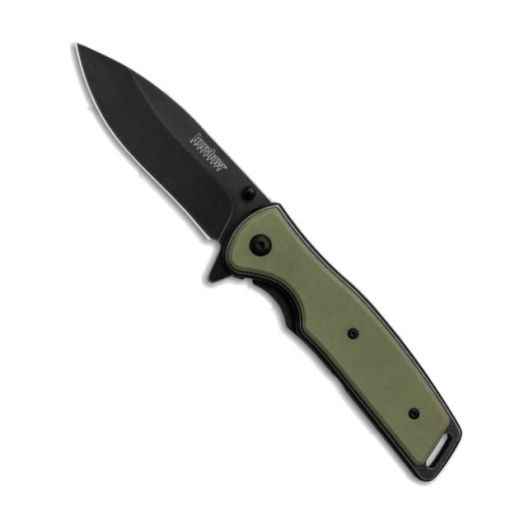 Kershaw Bevy Assisted Opening Knife OD Green 1329