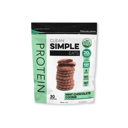 Clean Simple Eats Mint Chocolate Cookie Protein Powder