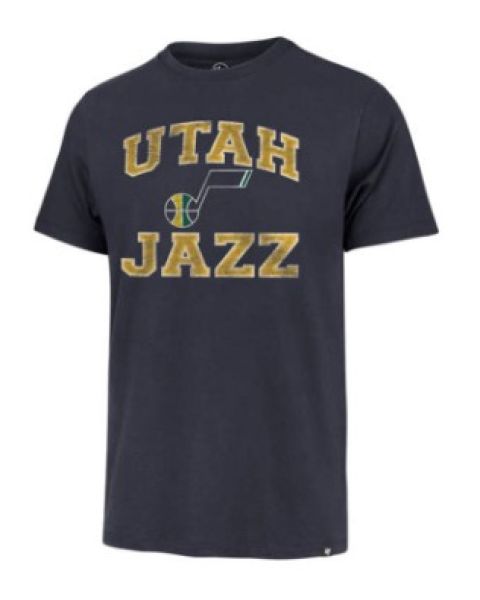47 Brand Men's Utah Jazz Union Arch Franklin Tee K22TMUAFT512893AV