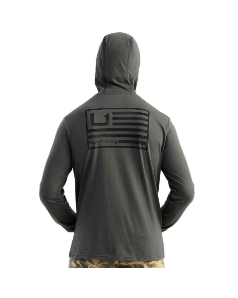 Huk Men's Huk And Bars Hoodie Tee  H1000600