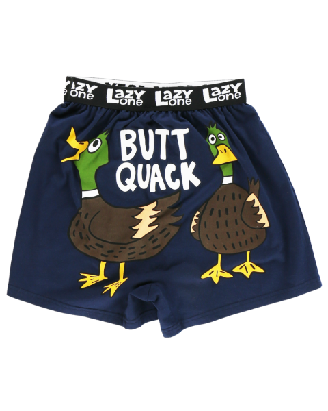 Lazy One Men's Butt Quack Boxer B861