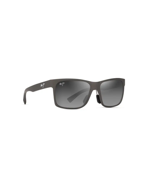 Maui Jim Grey Ho'Opili Matte Sunglasses 683-14