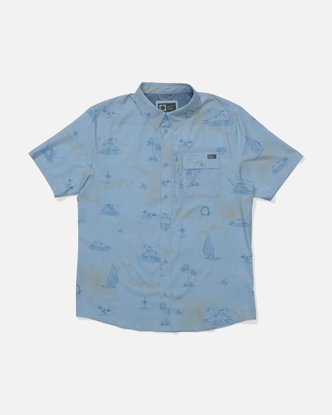 Salty Crew Men's Flagship UV Button Shirt 21035157