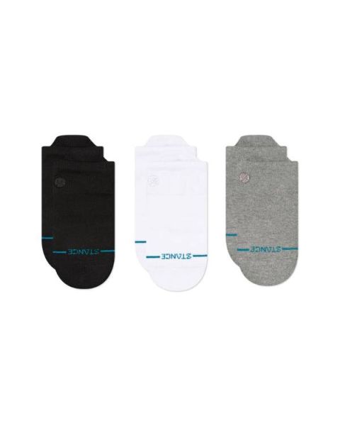 Stance Icon Low Tab 3 Pk Socks A256D24ILT