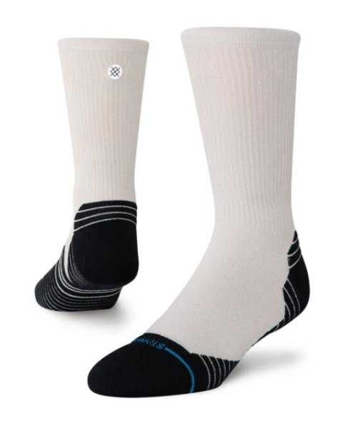 Stance Ribbed Run Light Crew Socks A448D25RIB