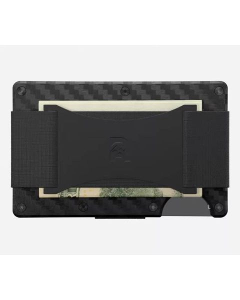 The Ridge Carbon Fiber 3K Cash Strap Wallet
