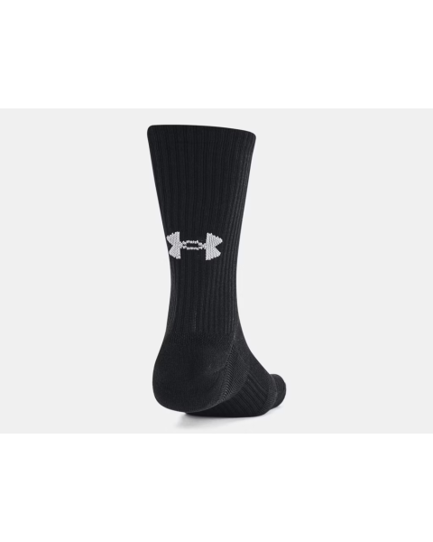 UA Unisex Training Cotton 6Pk Crew Socks 1386315
