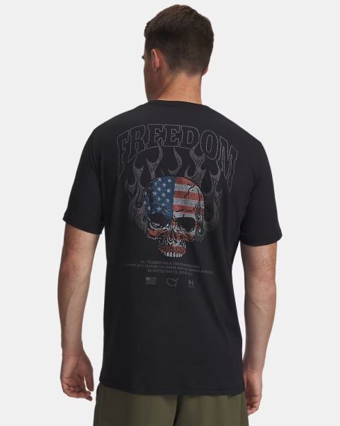 Under Armour Men's Freedom Fire Skull Tee 6009153
