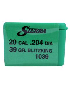 Sierra 20Cal 39Gr Bullet 1039