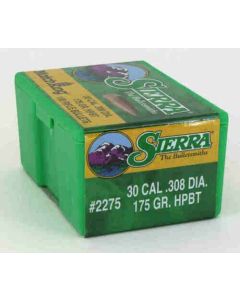 Sierra Match 30 Cal 175G HP Bullet 2275