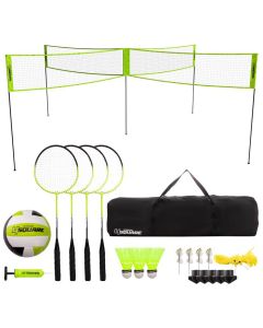 Triumph 4 Square Volleyball Badminton Set 35-7490-3