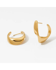 18K Hoops Earrings