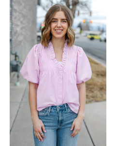 Addison Smocked Top