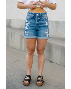 Adeline Cuffed Shorts