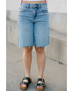 Anna Super High Rise Denim Jorts