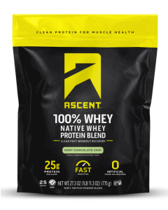 Ascent Mint Chocolate Chip Protein Powder