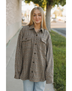 Avery Plaid Shacket