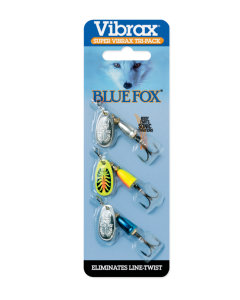 Blue Fox 1/8oz Super Vibrax Tri-Pack 60-10-900