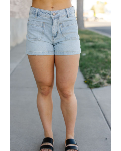 Brielle High Rise Trouser Short