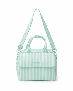 Brixley Seafoam Stripe Lunch Box