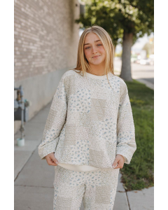 Brooke Floral Patch Top
