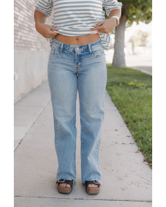 Cheryl Low Rise Flare Jean