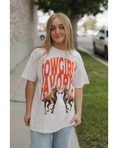 Cowgirls Favorite Western Tee