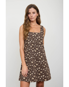Emory Floral Denim Dress