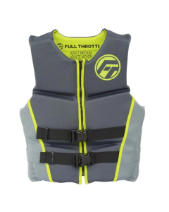 Full Throttle Hinged Flexback Neo Life Vest 142509-400