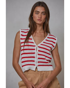 Gayley Striped Vest Top
