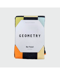 Geometry See You Checkers Bar Towel BT-MF-SEE-YOU-CHECKERS