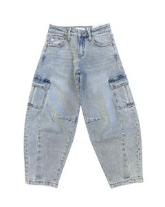 Girls Barrel Jeans