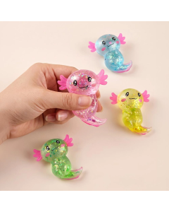 Glitter Axolotl Squishy AXSQ