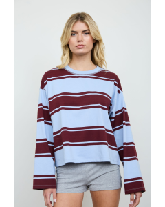 Jazlyn Wide Stripe Sweatshirt
