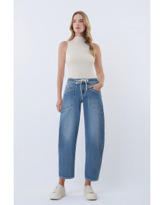 Kate High Rise Wide Barrel Jean