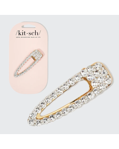 Kitsch Metal Rhinestone Large Clip