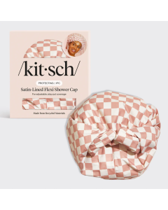 Kitsch Satin Lined Shower Cap