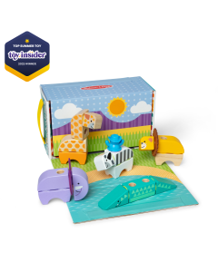 Melissa & Doug Blockables Safari Play Set 51105