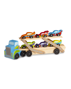 Melissa & Doug Mega Race-Car Carrier 50660
