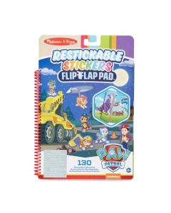 Melissa & Doug Paw Patrol Restickable Stickers Flip Flap Pad Ultimate Rescue 33255