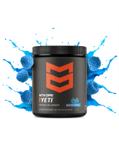MTN OPS Blue Rasberry Yeti Pre-Workout