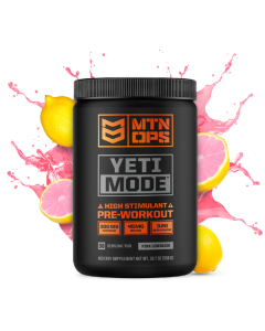 MTN OPS Pink Lemonade YETI MODE Pre-Workout 1131400130