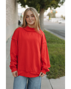 Oversize Reversible Sweatshirt