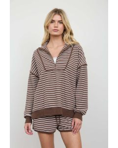 Phoenix Half Zip Long Sleeve Top