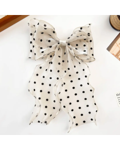 Polka Dot Hair Clips