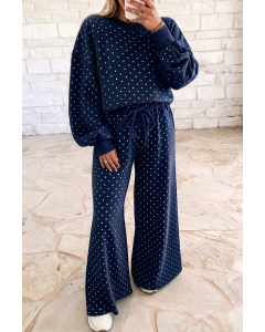 Polka Dot Wide Leg Set