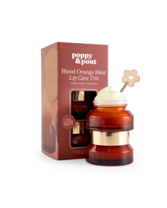 Poppy & Pout Blood Orng Mint Lip Care Trio