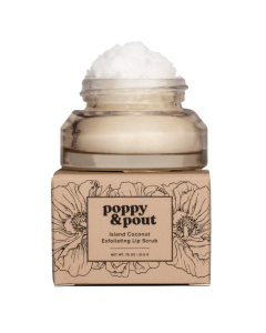 Poppy & Pout Island Coconut Lip Scrub