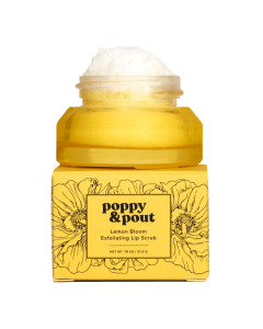 Poppy & Pout Lemon Bloom Lip Scrub